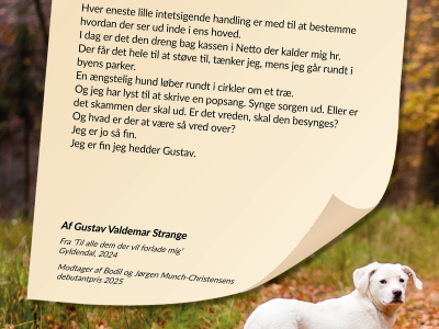 Digt af Gustav Valdemar Strange