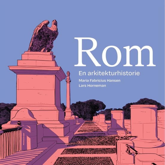 Forsiden af bogen 'Rom: en arkitekturhistorie'.
